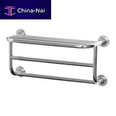 Hot water towel radiator RA.TSCH 0...500 wcontemporarybrass