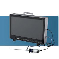 Laparoscopy video processor with video monitorFull HD imaging