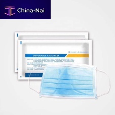 Adult surgical mask Blue Earloopnon-wovendisposable3-ply