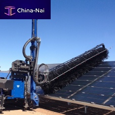 Water cleaning machine SETYS SOLARbrushautomaticfor photovoltaic applications
