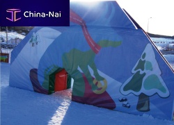 Upright slide SNOWHQ-4.1for playground