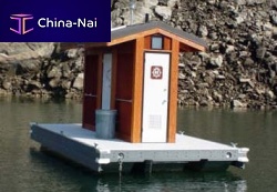 Floating restroom