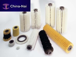 Cylindrical brush cleaningpolyester