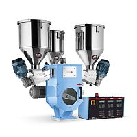 Metering mixer DVXconical screwbatchgranules