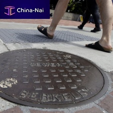 Plastic manhole cover round