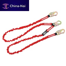 Webbing fall arrest lanyard JE312015Nropeshock absorbing