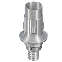 Titanium implant abutment RN Variobase®internalstraightscrew