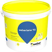 Cladding coating WEBERTENE TGfor facadewallfor concrete