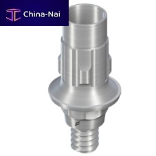 Titanium implant abutment RN Variobase®internalstraightscrew
