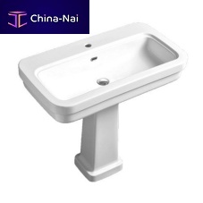 Free-standing washbasin EVO12 EVO03ceramicrectangularArt Deco