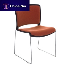 Contemporary chair JASPER indoorfabricchrome steel base
