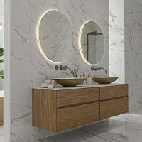 Unique design bathroom cabinet HIDRAhomecommercialMDF