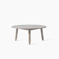 Contemporary coffee table DAVIDceramicteak baserectangular