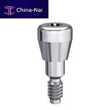Titanium healing abutment internalstraightscrew