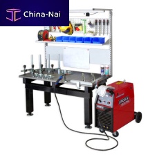 Welding workstation modularmobileheight-adjustable