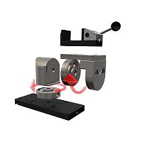 Manual clamping tool for cutting machine