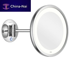 Wall-mounted bathroom mirror SATURN T3 for hotelcontemporaryround