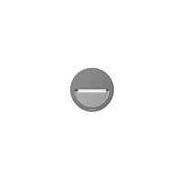 Recessed wall light fixture HALF MOONLEDroundIP54