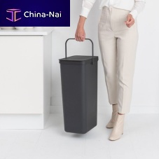 Kitchen trash can SORT & GO wall-mountedbuilt-inplastic