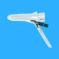 Wide-angle anoscope straightsingle use