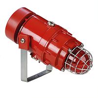 Alarm sounder with signal light STExC1X05Rwith xenon beaconexplosion-proofATEX