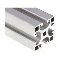 Aluminum alloy profile 761-3322groovedrectangularconstruction