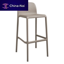 Contemporary stool SET 4polypropylenefiberglassplastic base