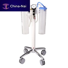 Pneumatic surgical suction pump SL serieson casters
