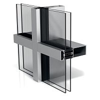 Double-glazed glass panel WICTEC 50 thermal insulatingtransparentfor exterior fittings