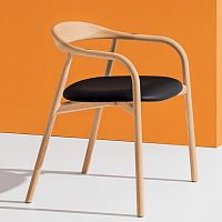 Contemporary chair AUTUMN indoorfabricleather