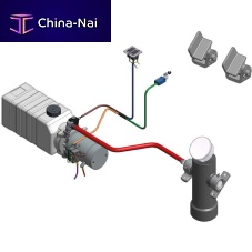 Mini hydraulic power pack 70M337X1PAwith DC motorcylinderfor trucks