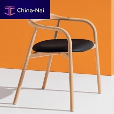 Contemporary chair AUTUMN indoorfabricleather