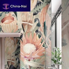 Contemporary wallpaper CARDIcellulose fibernonwoven fabricfloral pattern
