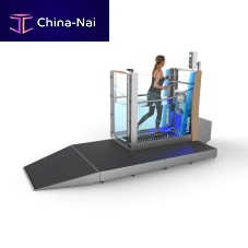 Underwater treadmill LIFESTYLEwith handrailswith incline