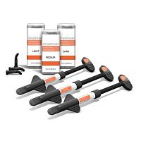 Composite dental material SimpliShade for dental restorations