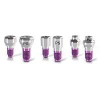 Metal healing cap PSfor implant abutments