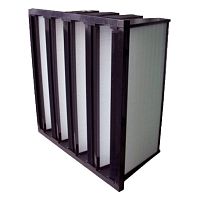 Air filter Turbohighpocketfor industrial usefine