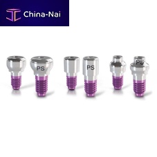 Metal healing cap PSfor implant abutments
