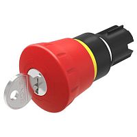 Emergency stop switch 45-2C35.1920.110mushroomkey locksingle-pole