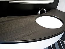 Natural stone vanity top ITALIAN SLATEcustom