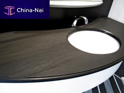 Natural stone vanity top ITALIAN SLATEcustom