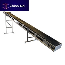 Belt conveyor inclined