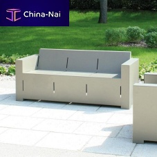 Outdoor sofa MANOA contemporarysteelanthracite