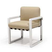 Contemporary chair SACCUindooracrylic fabricleather