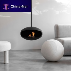 Contemporary pouf fabricroundupholstered