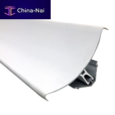 PVC profile curvedindustriallightweight