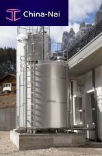 Storage tank for milkfor creamwhey