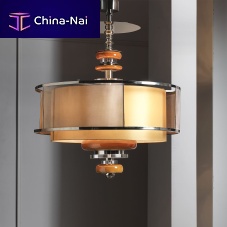 Contemporary chandelier 7294brasssilk