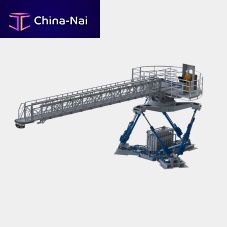Offshore service vessel gangway A-Typetelescopicmotion-compensatedhydraulic