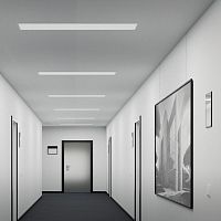 Surface mounted light fixture KALEEArecessedLEDrectangular